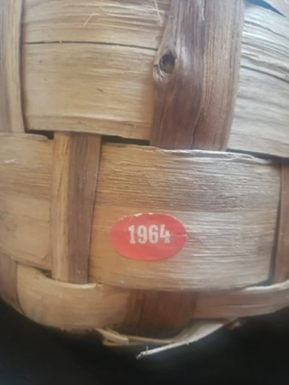 1964 BOLLA  BARDOLINO  1 GALLON  BOTTLE 17'' TALL  5 LBS.